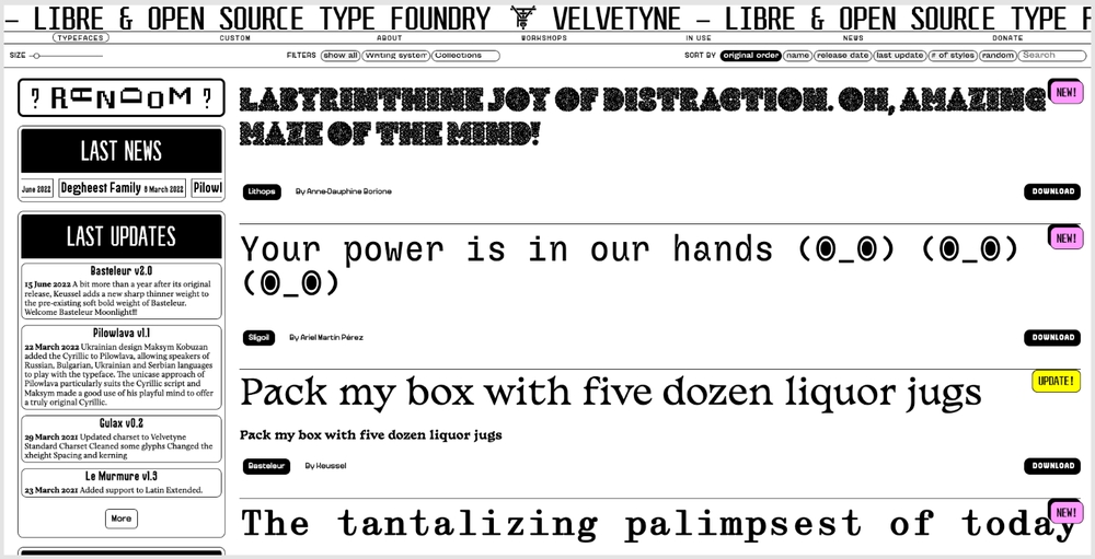 Velvetyne