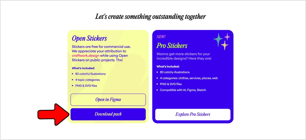 Open Stickers