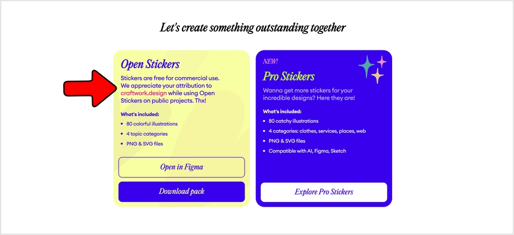 Open Stickers