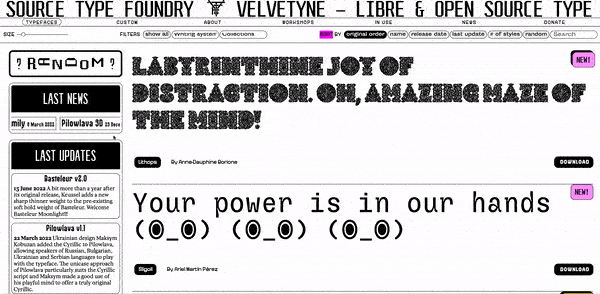 Velvetyne